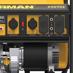 FIRMAN P06702 Gas Portable Generator 8350W Recoil Start 120/240V With CO Alert
