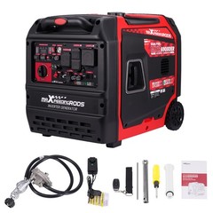 Dual Voltage + Dual Fuel Inverter Generator 5200W – CO Auto Shutdown Safe Power