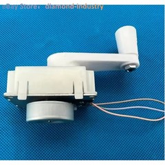 Miniature hand powered generator three phase PM brushless, high efficiency