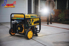 12,500-Watt Electric Start Tri Fuel Home Backup Portable Generator US ONLY