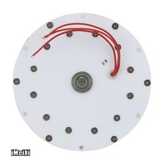 100W 100-650RPM Three-Phase AC Generator Micro Disc Generator with Iron Core