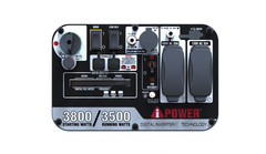 A-iPower 3800W Portable Inverter Generator for RV, Camping & Home Backup
