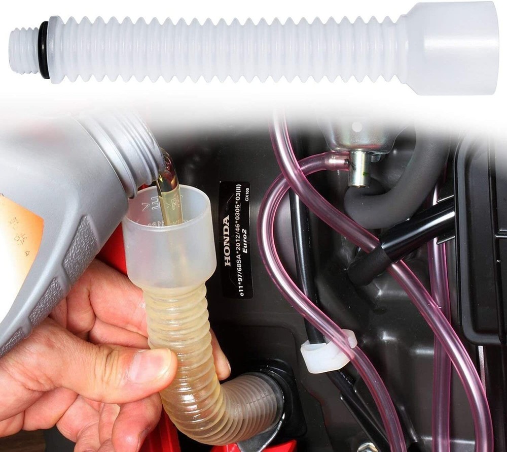 For Honda Generator EU3000i/2000i Mess Free Oil Change Funnel Flexible Pipe