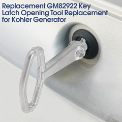 Generator Key Replacement Compatible with GM82922 Latch Opening Tool for Kohler
