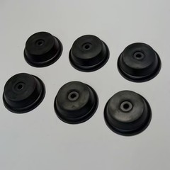 Compatible w/Generac Replacement Rubber Foot Mounts, 6 Pack, 0047774SRV-6PK B