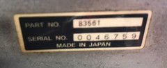 Pan SCREW set GN190 3500XL Generac Generator (Model – 09441-2) [k]