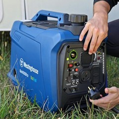 Westinghouse 4000-W Super Quiet Portable Dual Fuel Inverter Generator, CO Sensor