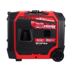 5200W Running Dual Fuel + 120/240V – Quiet 62dB for Backyard Parties & RV
