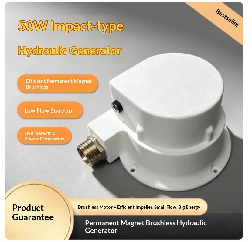Small Portable Permanent Magnet Hydraulic Generator Turbine For Home Outdoor Use