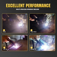 195Amp Stick Welder，ARC/Pulse Stick/Lift TIG/Pulse TIG 4-in-1 PW-ARC-195PRO