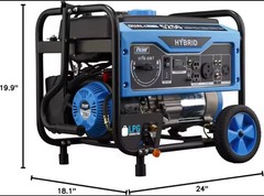 Pulsar PG5250B 5250W Hybrid Dual-Fuel Generator