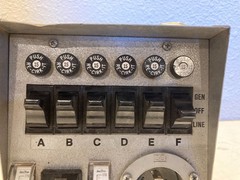 HONDA H/C: 5188891 GENERATOR TRANSFER SWITCH PANEL GEN/TRAN
