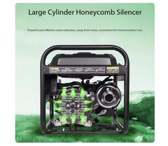 Gasoline Generator Sets 3/5/7/10 KW Small Outdoor Home Use Generators 220v