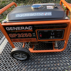 Generac GP3250 Portable Power Generator 3250W 3750W LOW PRICE USED TWICE