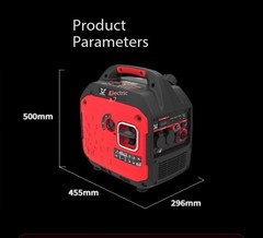 Quiet Inverter Gas Generator 220V Small Household Outdoor Emergency Power Supply