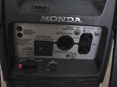 Honda Handi EU3000i 3000 Watt Gas Powered Portable Generator