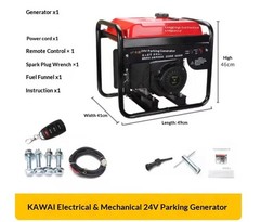 24V Truck Alternator, Parking Air Conditioner, Compact Smart Inverter, Automatic