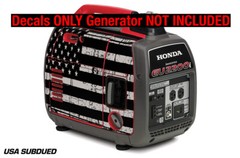 Decal Wrap For Honda EU2200i Skin Camping Generator Engine Sticker SUBDUED
