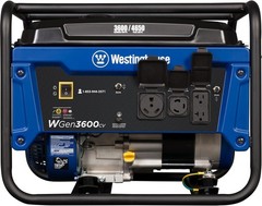 Westinghouse 4,650-W Quiet Portable RV Ready Gas Powered Generator w/ Wheel Kit