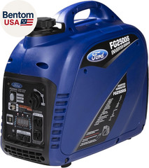 2500 Watt Gas Inverter Generator, Small Portable & Quiet, Home Use, Camping, Out