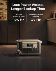 Anker SOLIX F3000 Long Lasting Portable Power Station with 2x Expansion Battery