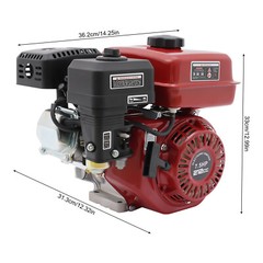 3000W 7.5 HP Motor 4 Stroke Gas Powered Portable Engine Gasoline 36.2*31.3*33cm