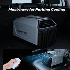 Countrymod Smart Portable Air Conditioner 5000BTU Cooling for Outdoor/Camping RV