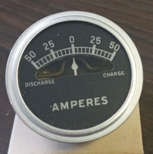 DC ammeter 50-0-50 Made in USA