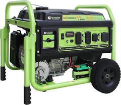 Green Power 13,000-W Portable Dual Fuel Gas Powered Generator w/ Electric Start