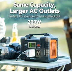 200W 151Wh Battery Power Generator Portable Power Station for Outdoor Travels