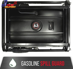 13,000-Watt 500Cc Dual Fuel Portable Generator Gas Propane Remote Electric Start