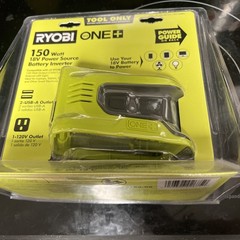 Ryobi RYI150BG ONE+ 18V 150 Watt Battery Inverter Tool Only