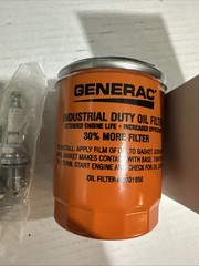 GENERAC AIR FILTER OG5894 070185E Rc12YC 20KW GENERATORS WITH THE 999 CC ENGINE