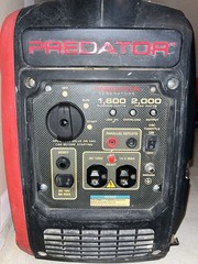 Predator 2000 Inverter Portable Generator 2000W Gasoline 120V Home Recreation