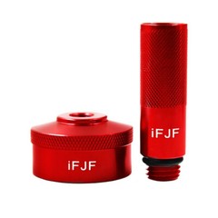 Red Run Gas Cap Oil Aluminum Funnel for Honda Generator EU1000i 2000i Eu20i