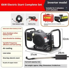 Electric Vehicle Range Extender: 48V/60V/72V Automatic Frequency Conversion