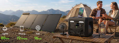 GEYOTO N1000 Portable Power Station 1024Wh Battery/Solar Powered