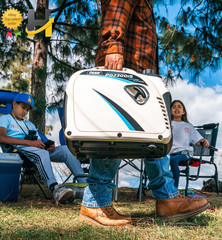 2300-Watt Super Quiet Gasoline Powered Inverter Generator with USB