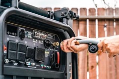 Pulsar 9500-W Quiet Portable TRI Fuel Inverter Generator Remote Start, CO Sensor