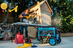 13000-Watt Tri Fuel Portable Generator Remote Start Gasoline Propane Natural Gas
