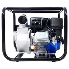Gas Powered Semi Trash Pump 209cc 7HP 4 Stroke OHV Engine Discharge&Suction Hose
