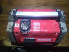 Honda EM650 Generator tested very low hours AC and DC 12v