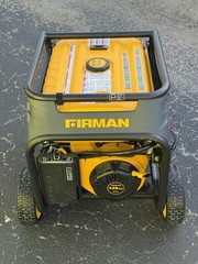 Firman Dual Power (gas or Propane). Used Twice. cover+connectors great condition