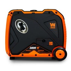 WEN 3,800-Watt Quiet Portable Gas Powered Inverter Generator with Electric Start
