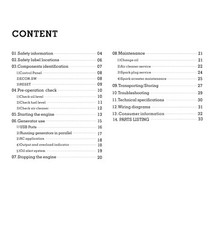 Owners Manual Instructions All-Power Inverter Generator – Model APG2000is