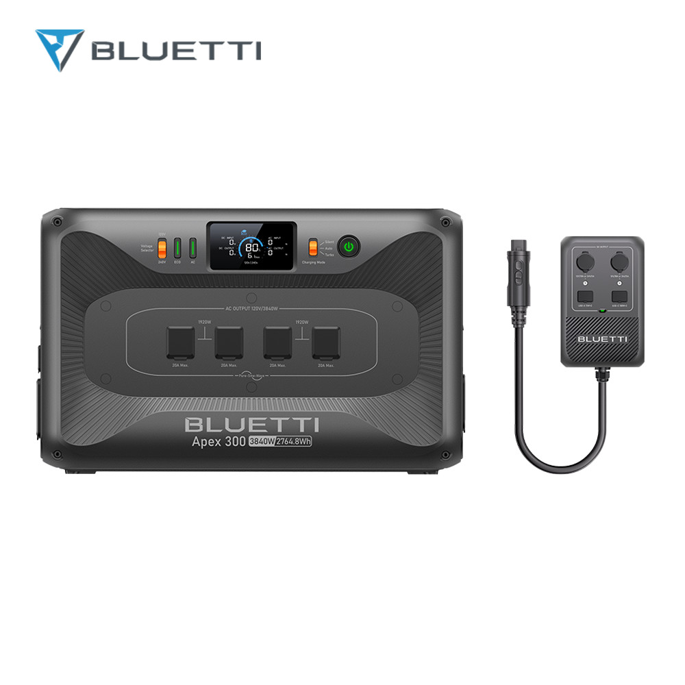 BLUETTI Apex 300+Hub D1 2764Wh Portable Power Station RV-Optimized DC Ports
