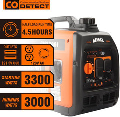 Generator，Epa Compliant, Eco-Mode Feature, Ultra Lightweight for Backup Home Use