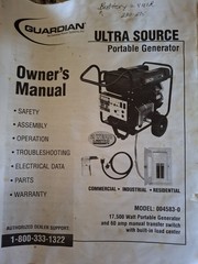 Generac 17,500 Watt Portable Gas Generator