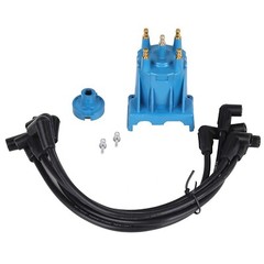 Ignition Tune Up Kit with Distributor Cap and Rotor and Spark Plug Wires Set …