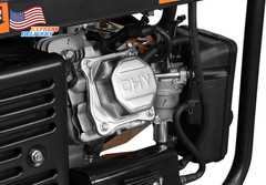 4750-Watt 120V/240V Dual Fuel Portable Generator with Wheel Kit & Electric Start